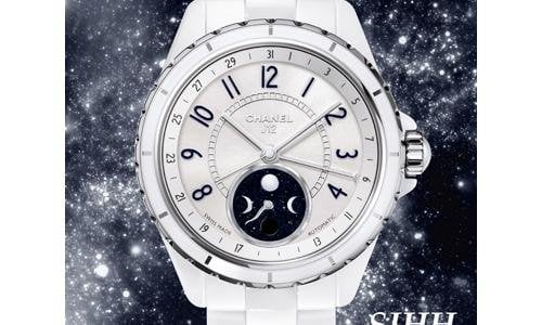 CHANEL - J12 Moonphase, exquisite hour