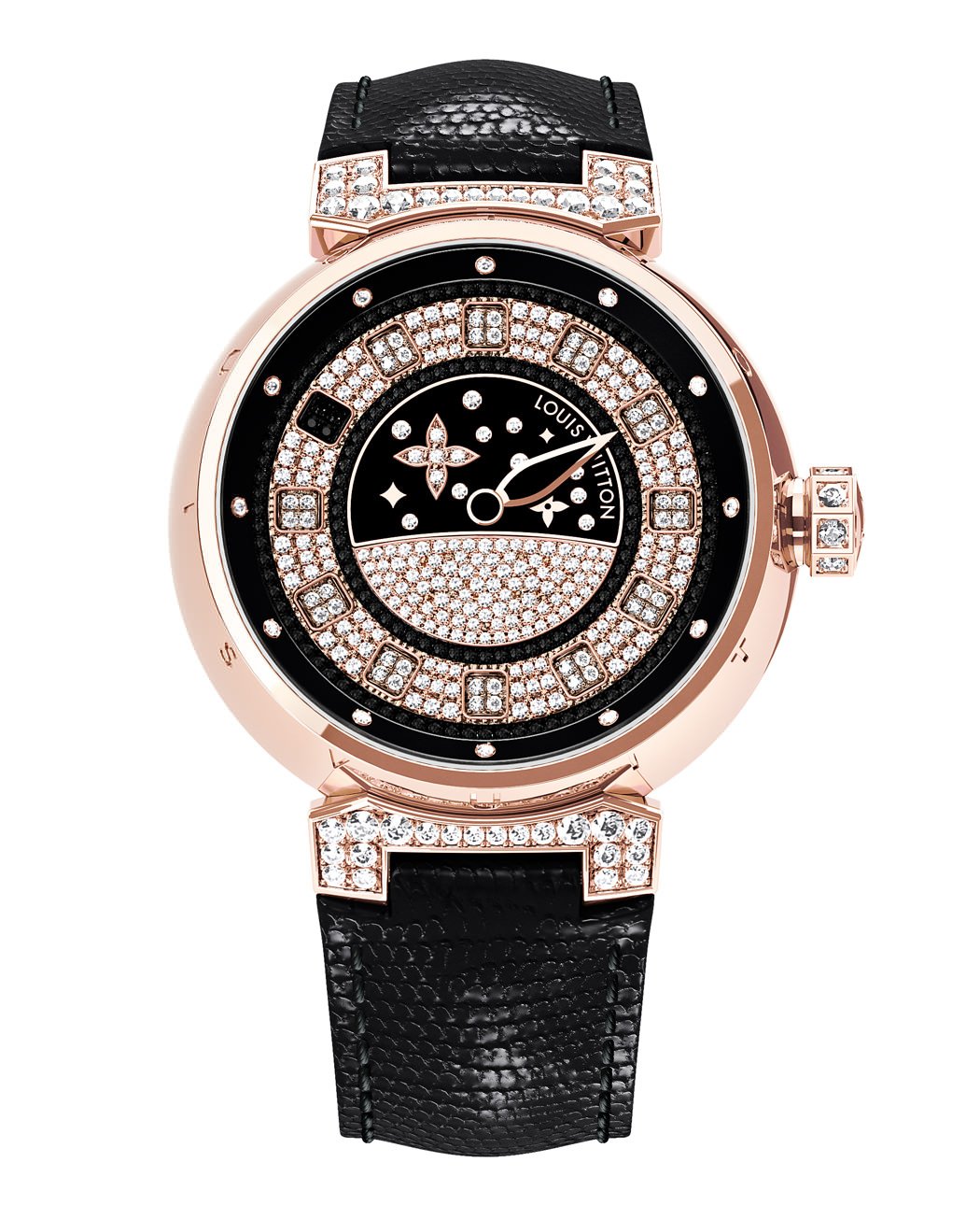 Escale Spin Time watch in rose gold, Louis Vuitton