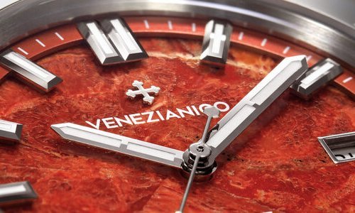 Venezianico presents first coral dial in the Nereide Corallo