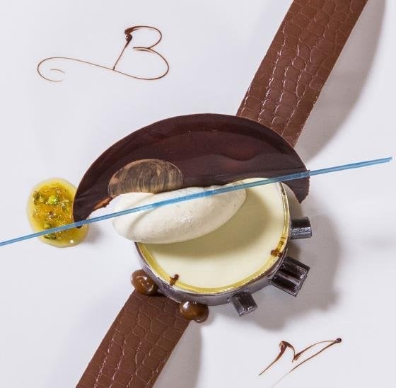 Baume & Mercier's edible timepiece