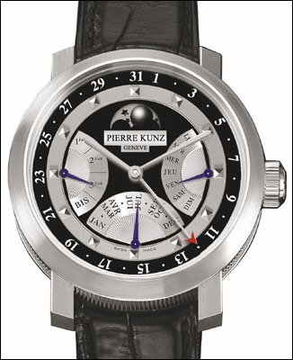 QUANTI&#x00C9;ME PERP&#x00C9;TUEL R&#x00C9;TROGRADE by Pierre Kunz