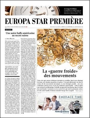 Europa Star Première - Août/Sept. n°4-2016