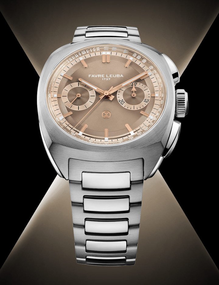 Favre Leuba expands Chief Chronograph collection in British Racing Green and Dune