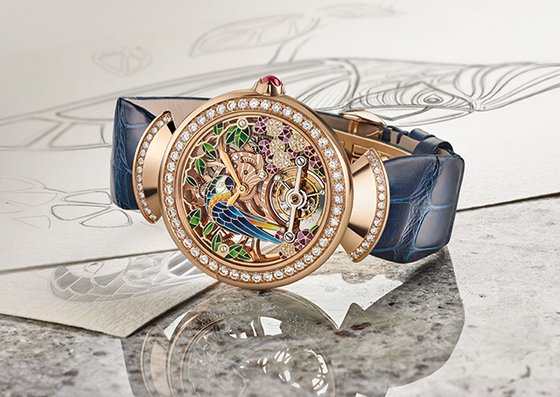 Divas' Dream Tourbillon Skeleton, Bulgari's romantic vision of nature