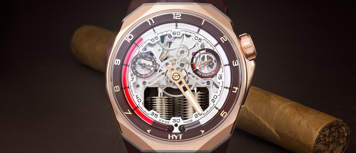 HYT watches and Hulecos when fluid meets air