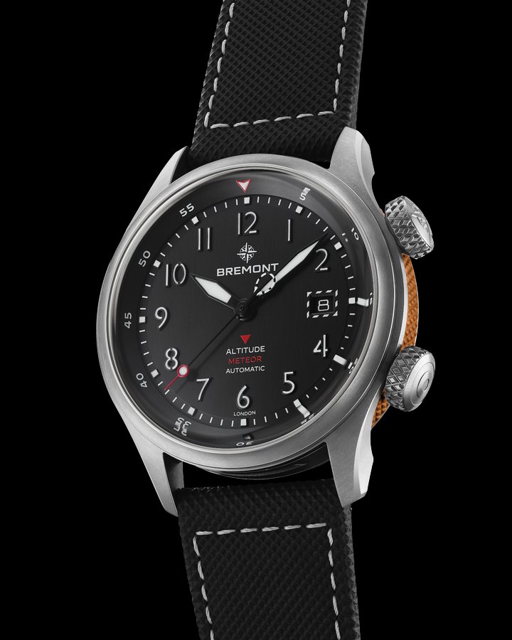 Bremont's signature orange barrel is back on the MB Meteor
