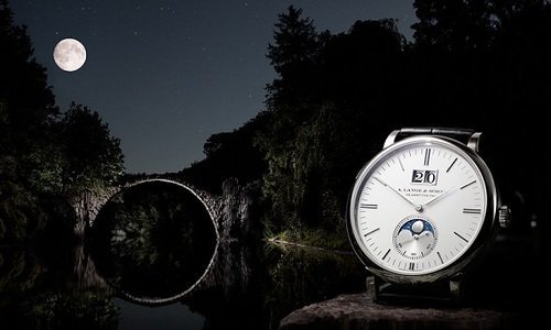 A. Lange & Söhne's moon over Saxony 