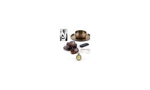 Historical objects belonging to Mahatma Gandhi sell for $2,096,000 at Antiquorum March Auction.