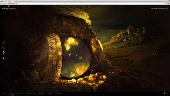 Roger Dubuis' Exciting New Website