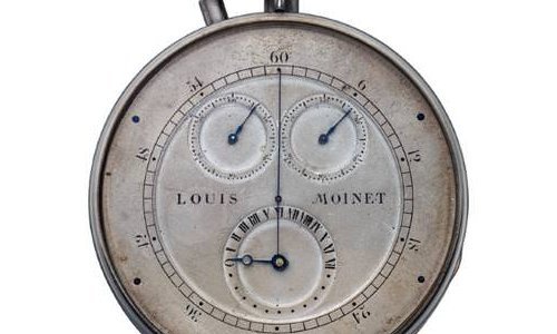 LOUIS MOINET - The Guinness World Record for the “First Chronograph Ever”