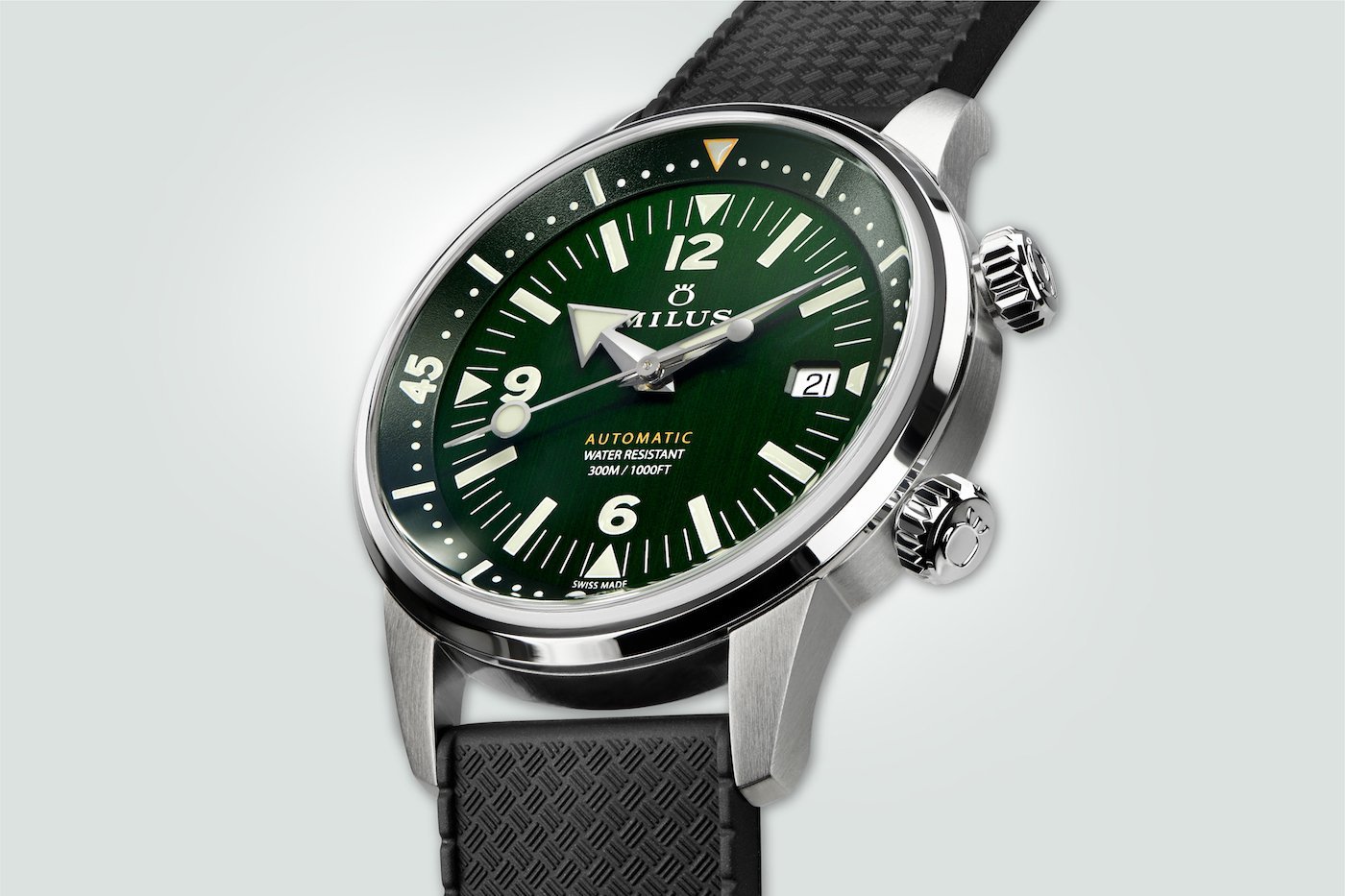 ARCHIMÈDES by Milus - Wild Green, MIH 01-001-180/230, CHF 1919.00