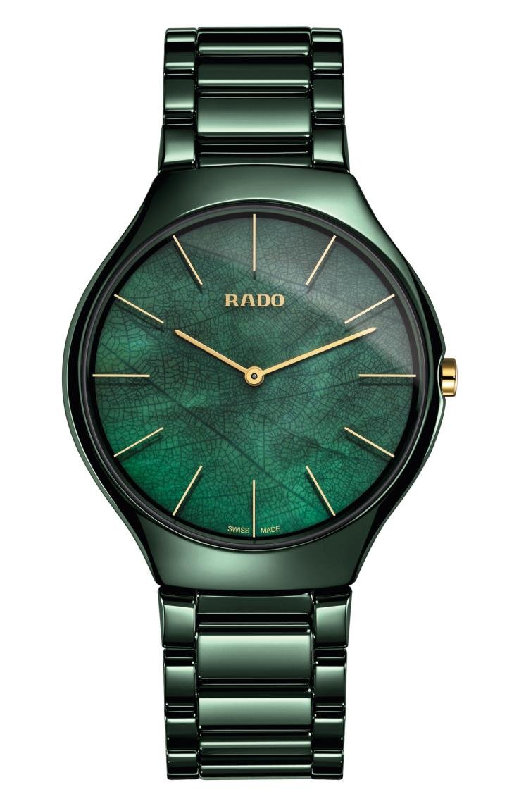 Rado True Thinline Green 
