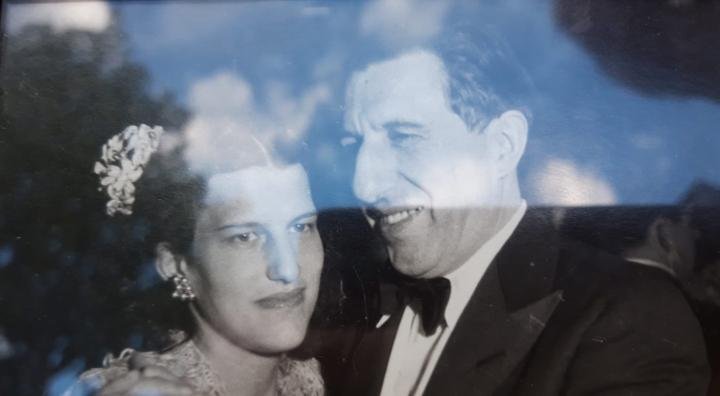 Doris with her father Hugo