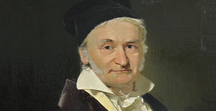 Carl Friedrich Gauss, German Mathematician in the 19th Century, in honor of which was named the unit of measurement of fields of terrestrial magnetic induction