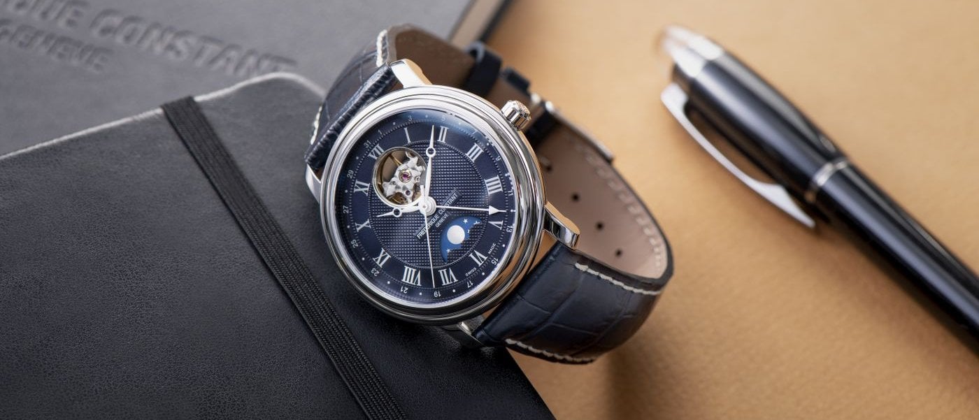 Frederique Constant: a refined Classics Heart Beat Moonphase Date