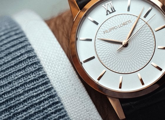 Why was Filippo Loreti the most funded timepiece project on Kickstarter?