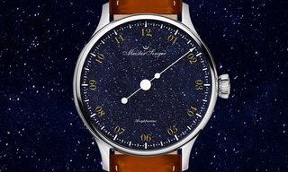 MeisterSinger unveils the Pangaea Aventurine: a single-hand watch with a genuine stone dial