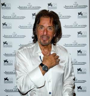 Al Pacino received the Jaeger-LeCoultre Glory to the Filmmaker Award 
