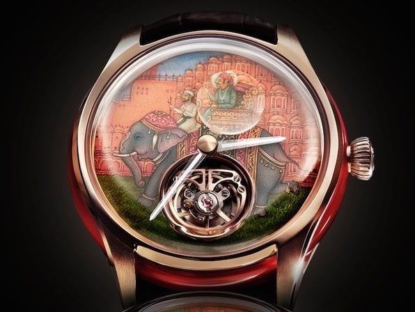 Indian leading watchmaker Titan impresses with Jalsa flying tourbillon