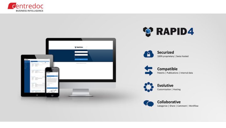 RAPID4 is the new version of the data processing software developed by Centredoc. 