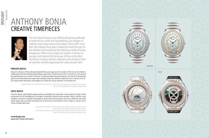 ANTHONY BONJA Princess and Space Watch