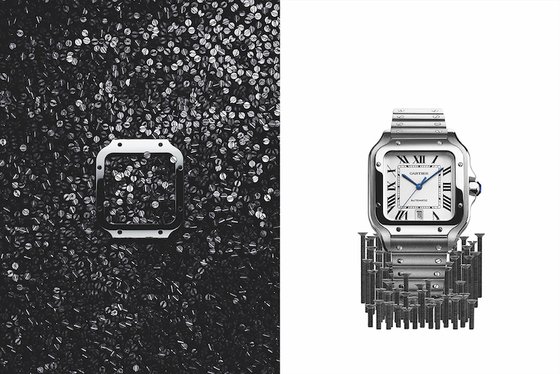 A closer look at the new Cartier Santos collection