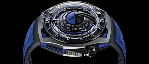 HYT's new face: the Supernova Blue Moon Runner