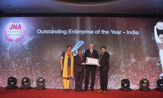 Press release - Kiran Gems is awarded Outstanding Enterprise of The Year - India 