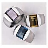 Steel & Semi-Precious by Pequignet 