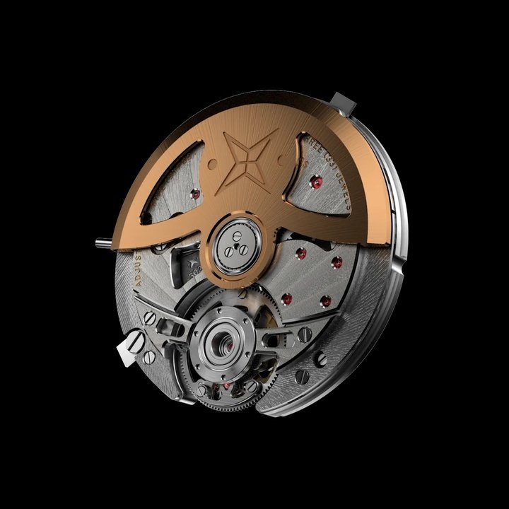 The 3024 calibre (self-winding tourbillon).