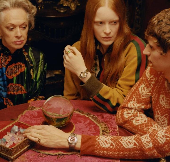 Gucci's new campaign visual featuring Tippi Hedren