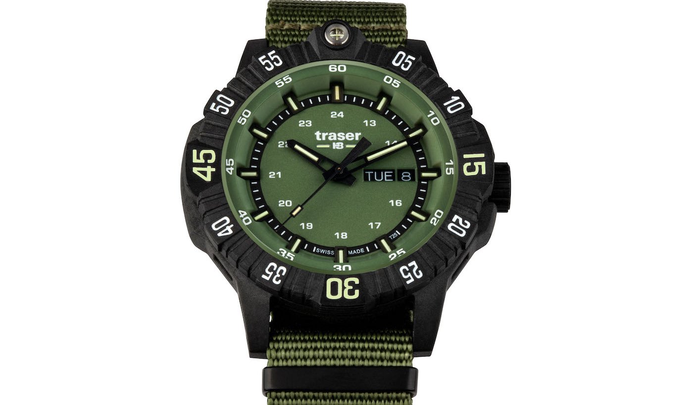 The new P99 Q Tactical from traser swiss H3 watches