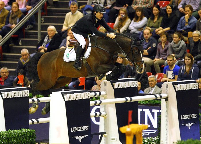 Rolf-Göran Bengtsson on Casall ASK during the Longines Grand Prix.