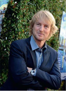 Owen Wilson wearing Piaget