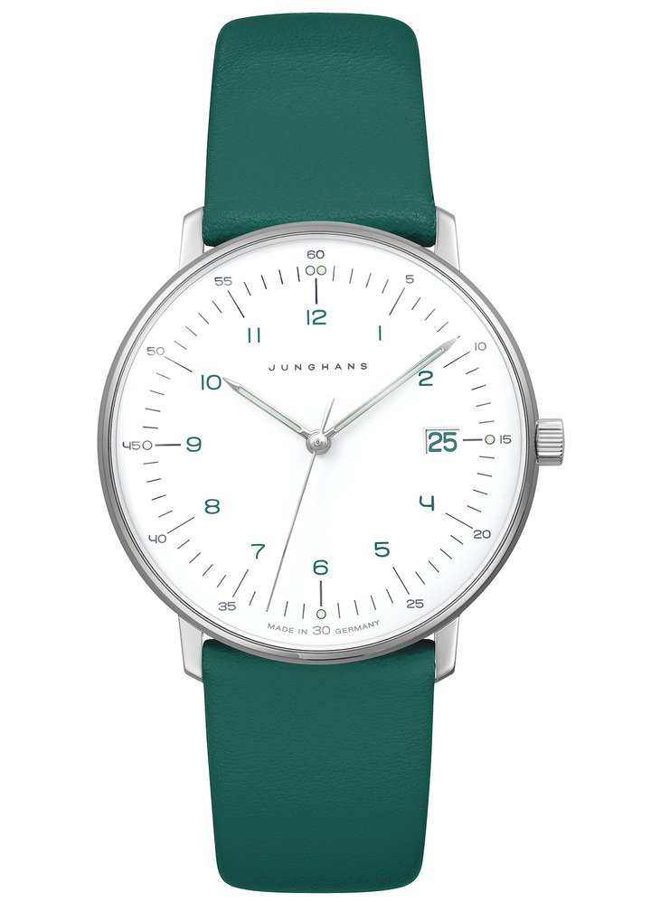 Junghans introduces new max bill Ladies in Blue, Bordeaux, and Green