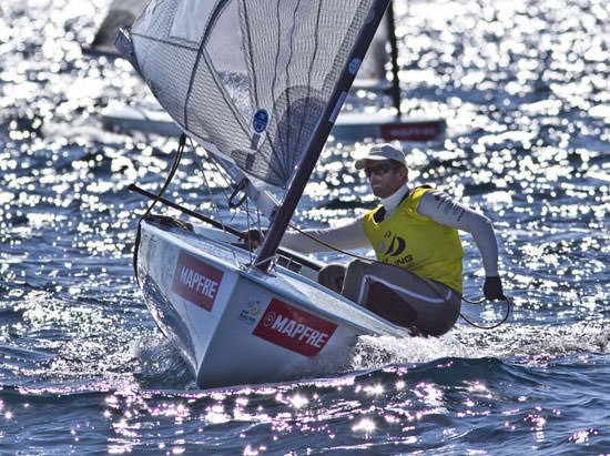Ben Ainslie winner of the Trofeo Princesa Sofia MAPFRE 