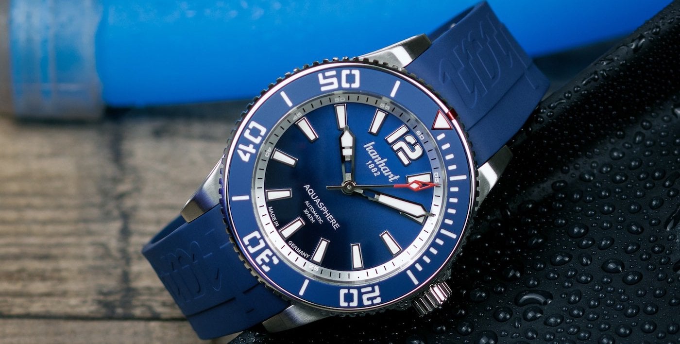 Hanhart dives deeper with the Aquasphere Ocean Fade – a tribute to the depths