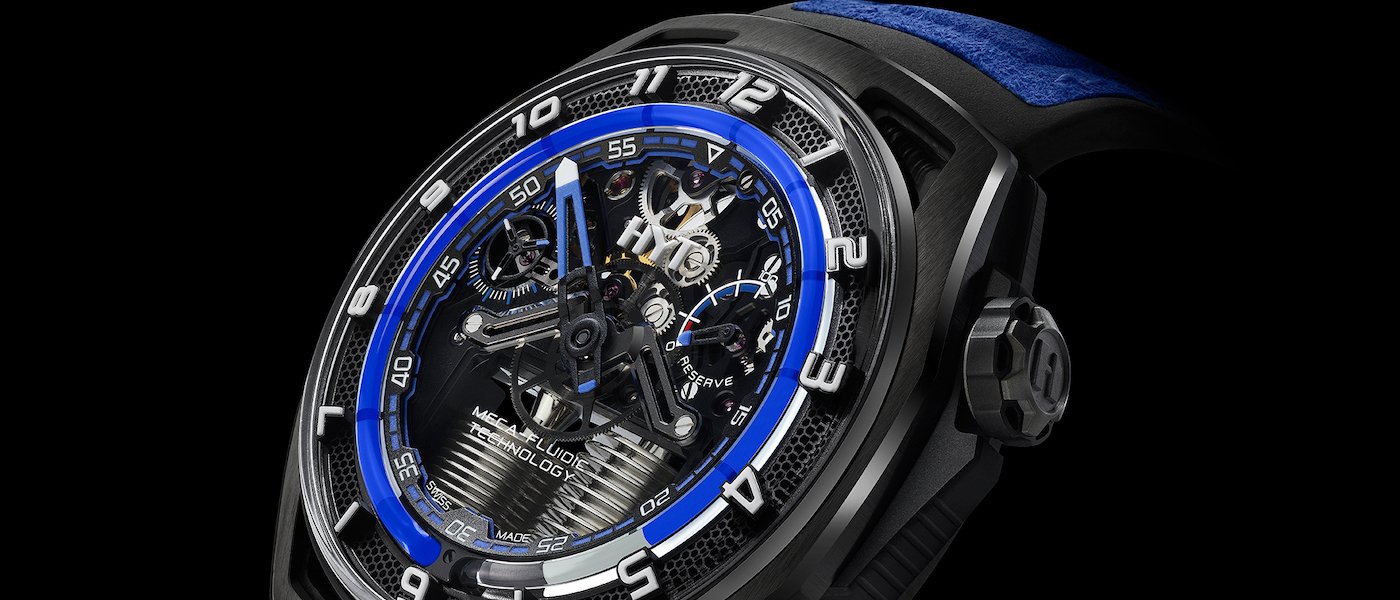 HYT Hastroid Supernova Blue: the new blue hour