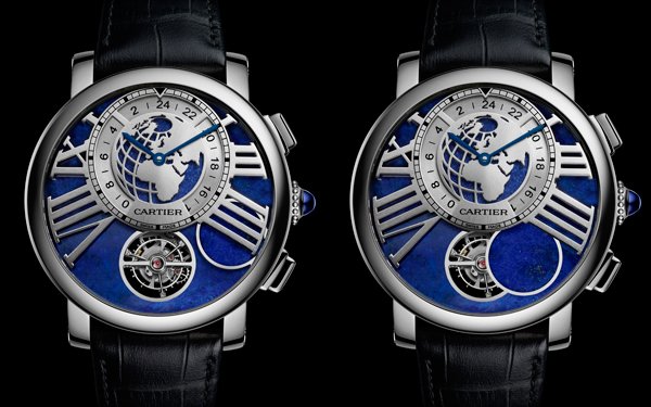 Rotonde de Cartier Earth and Moon watch