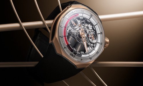 HYT S1 5N Gold Titanium Red: A Fluid Symphony in Scarlet