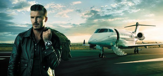 Breitling teams up with David Beckham