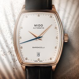 Mido Baroncelli Tonneau Lady