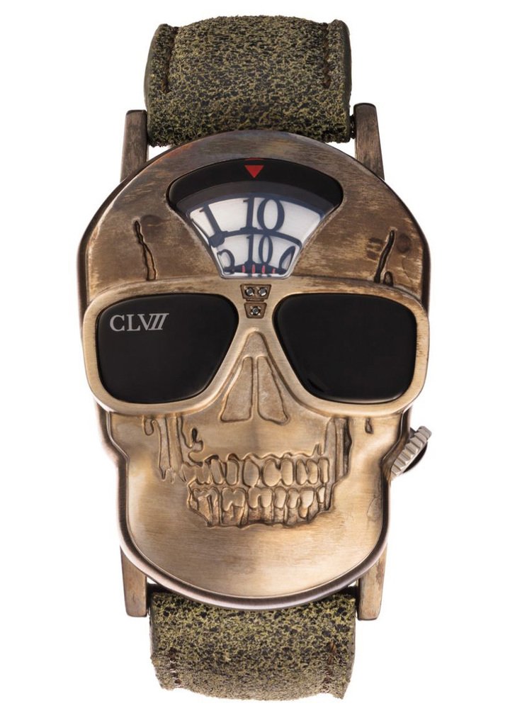 CLVII TIMEPIECES SKULL