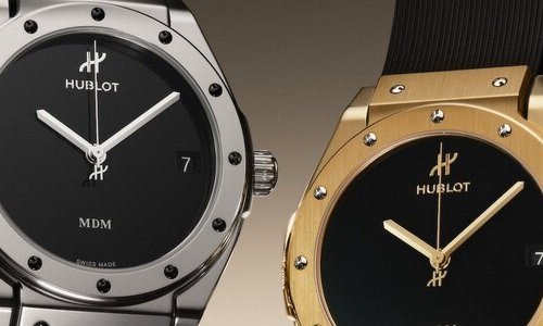 Hublot classic Fusion Tribute: a golden return to the 1980 origin