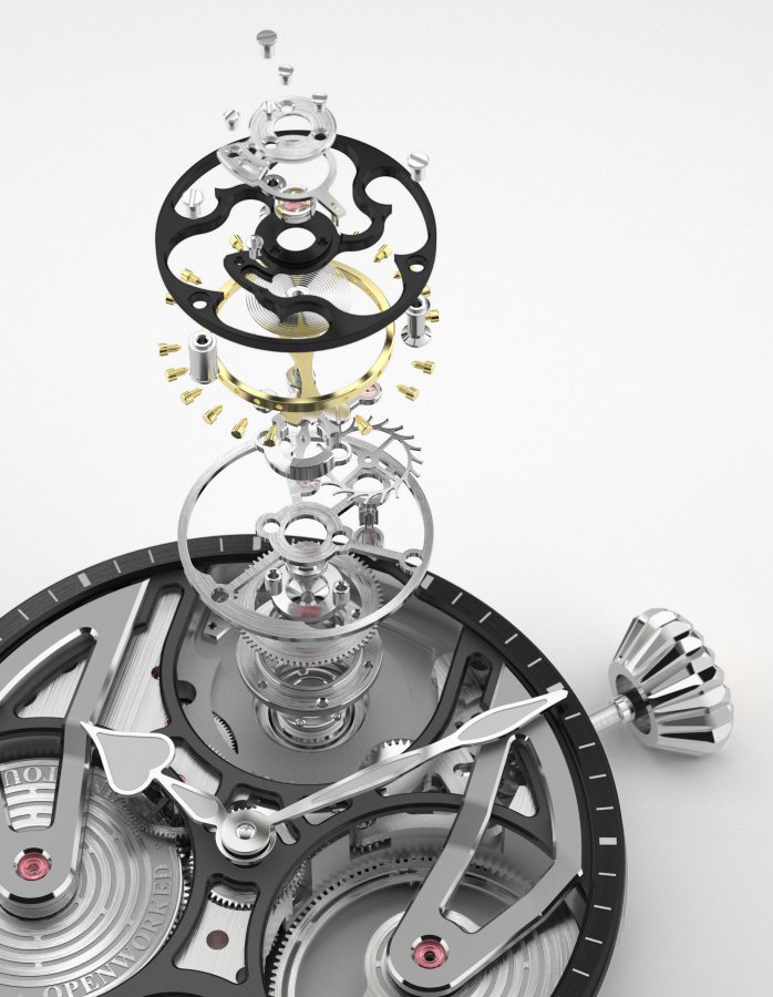 Speake-Marin One&Two Openworked Flying Tourbillon