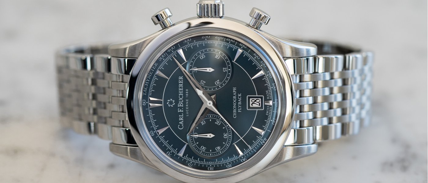 Carl F. Bucherer adds new colours to the Manero Flyback line
