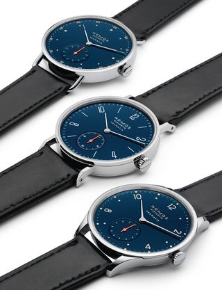 NEOMATIK COLLECTION MIDNIGHT BLUE by Nomos Glashütte