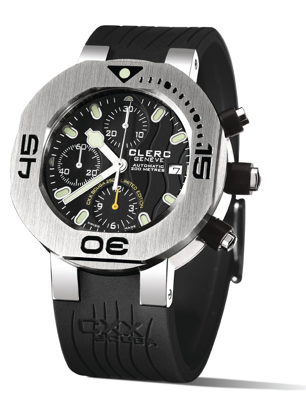 カケル L. Kendall K6 Large Date *Luminous Black MOP Dial* - DelrayWatch.com