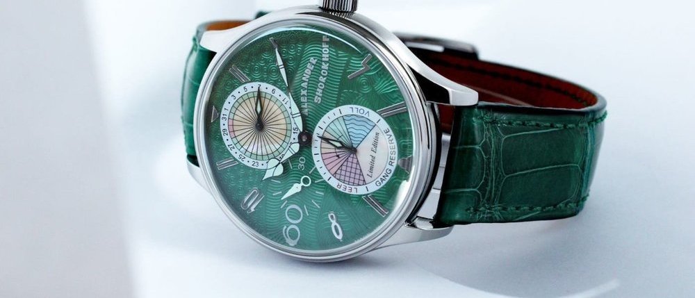 Alexander Shorokhoff Emotio Due returns in emerald green limited edition