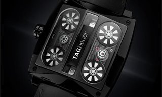 LVMH - TAG HEUER - The V4 Tourbillon... with belt drive!